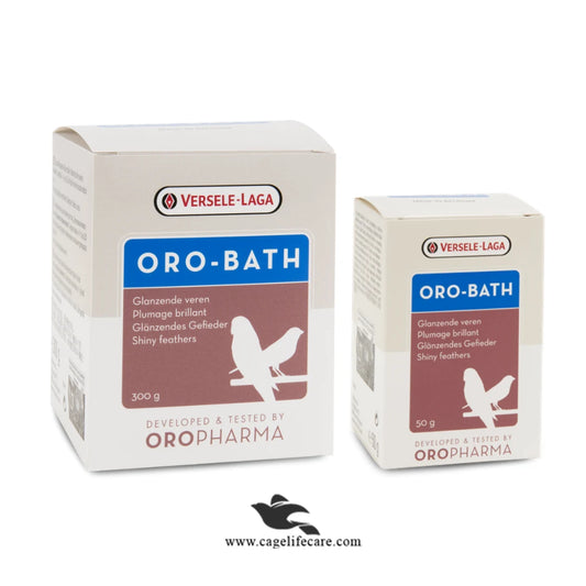Oro Bath – Bath Salt for Glossy Feathers & Healthy Skin in Birds