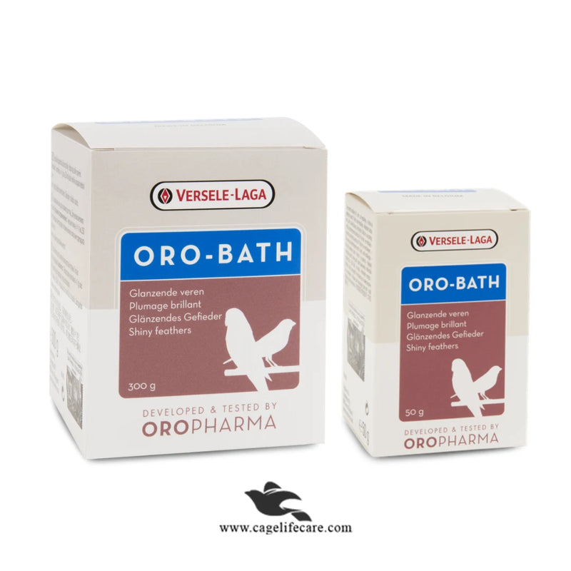 Oro Bath – Promotes Healthy Plumage, Feathers, and Skin in Birds
