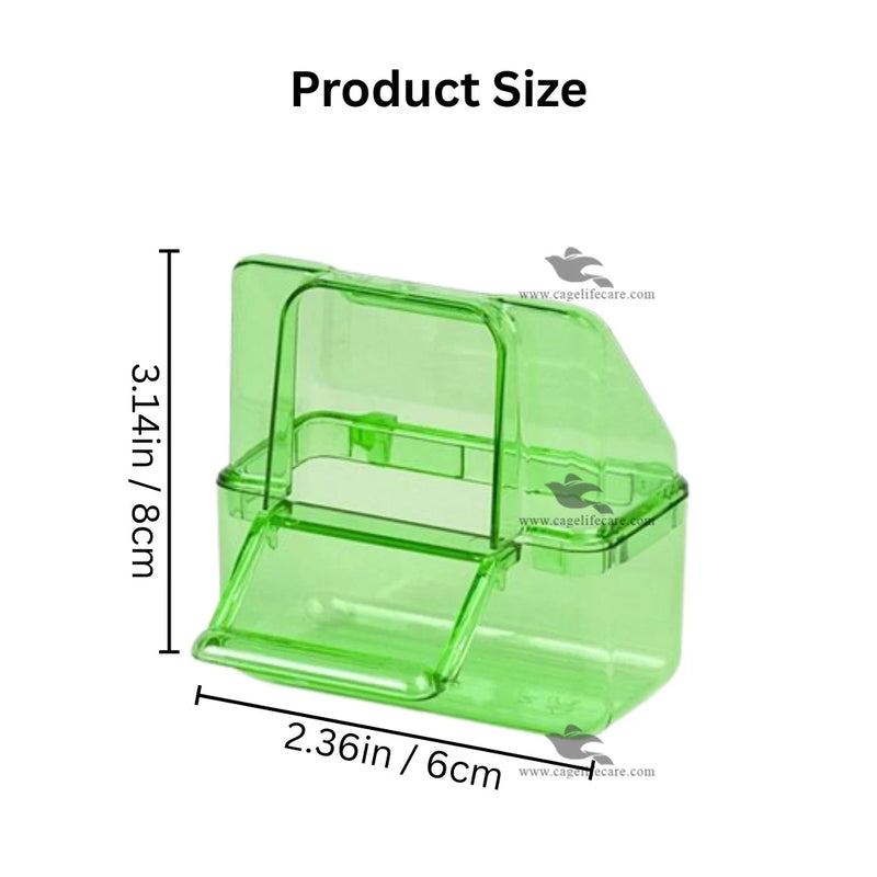 Canary & Finches Outdoor - External Seed Pot ( Italy )
