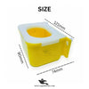 Oval Lid Pots for Lovebirds & Other Seed-Wasting Birds