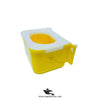 Oval Lid Pots for Lovebirds & Other Seed-Wasting Birds