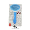 Oval Self-Cleaning Grooming Brush for Cats & Dogs – Push Button (Imported)