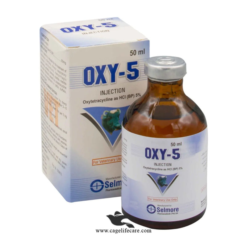 Oxy-5 Injection – Broad-Spectrum Oxytetracycline Therapy for Livestock & Poultry