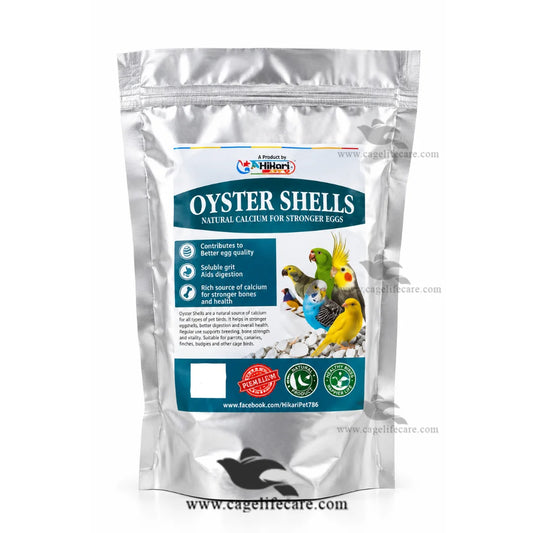 Oyster Shells for Birds Natural Calcium Supplement