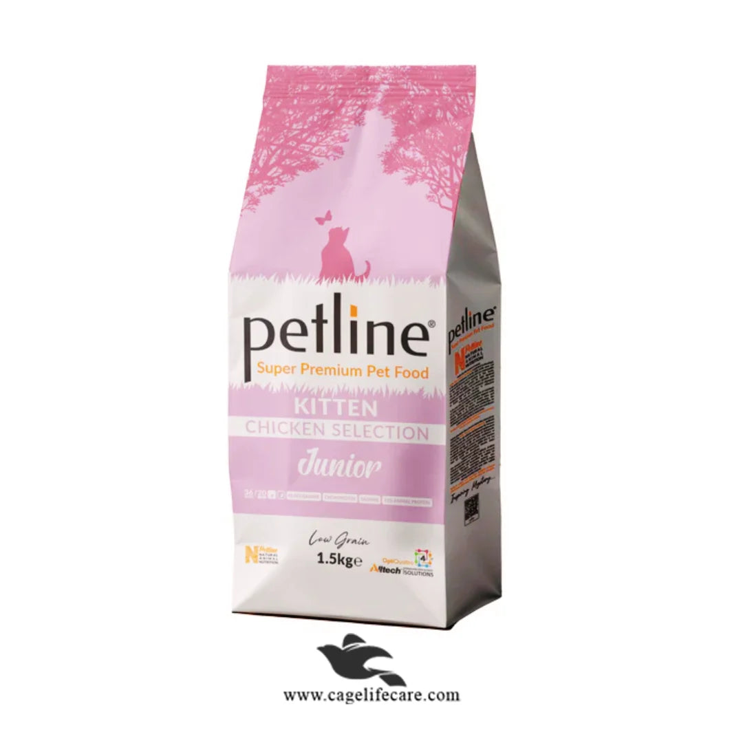PETLINE SUPER PREMIUM KITTEN FOOD – CHICKEN SELECTION