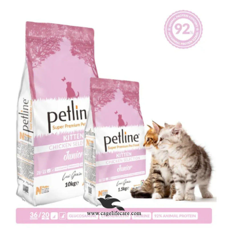 Petline Super Premium Kitten Food – Chicken Selection