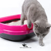 PawComfort Imported Oval Shape Cat Litter Tray with Cover – High-Quality