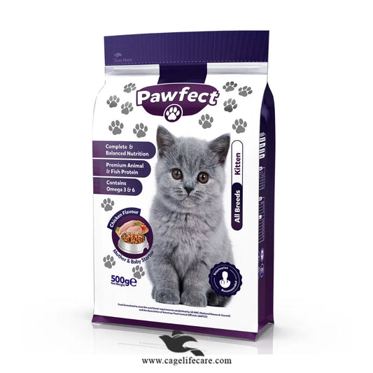 Pawfect Kitten Food – Advanced Nutrition for Growing Kittens