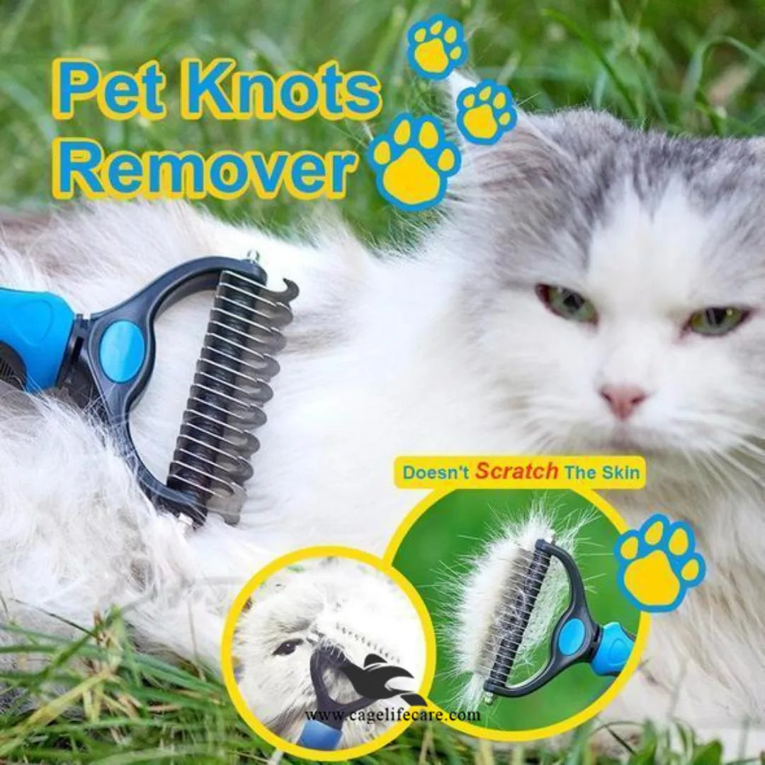 Cage Life Care pet hair detangling tool