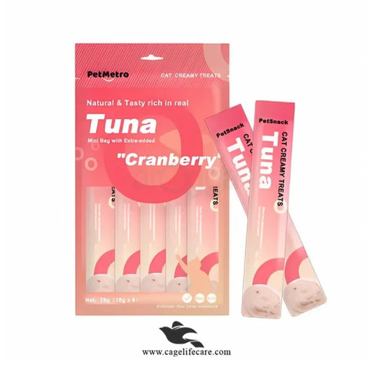 Pet Metro Creamy Lickable Treats for Cats TUNA