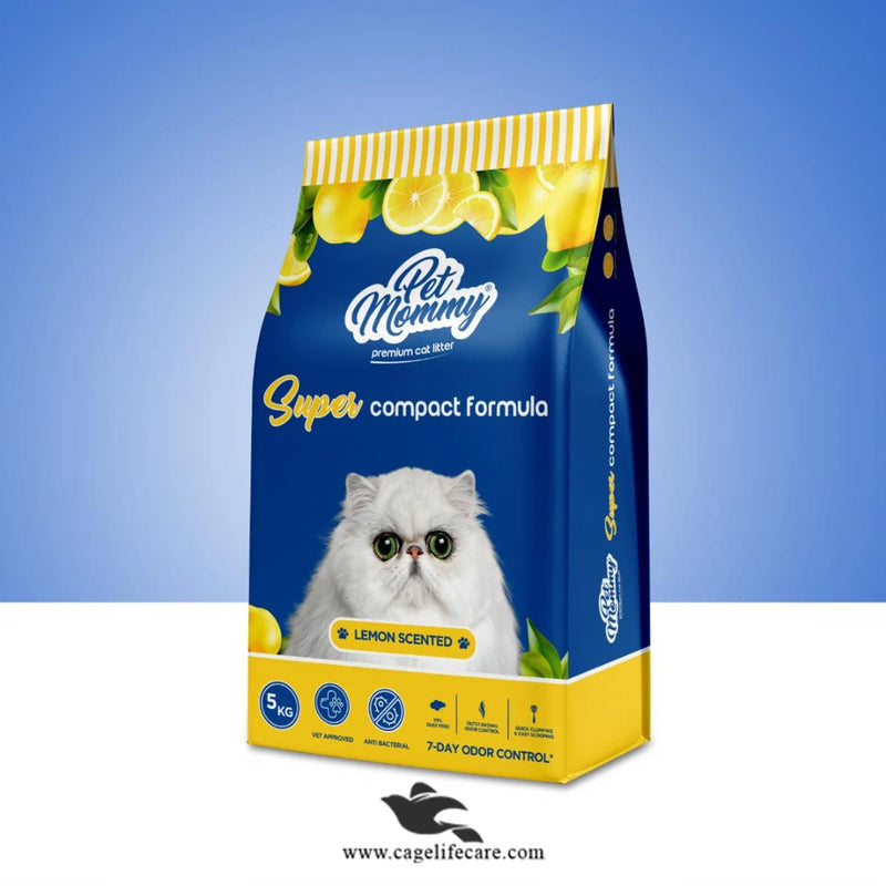 Pet Mommy Premium Cat Litter – Lemon Scented