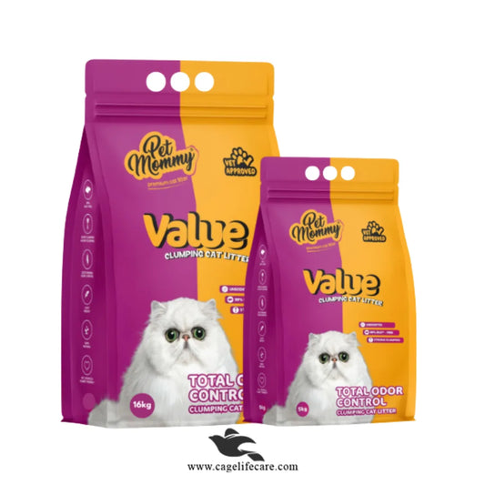 Pet Mommy Value Clumping Cat Litter – 5kg & 16kg