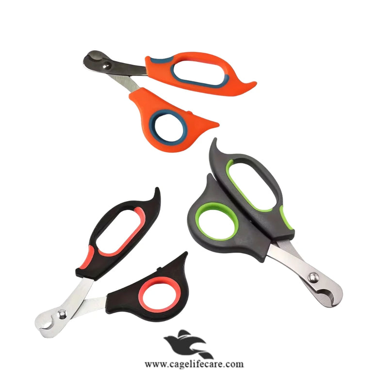Pet Nail Clipper/Cutter Scissors – Stainless Steel Grooming Tool for Cats, Dogs & Birds