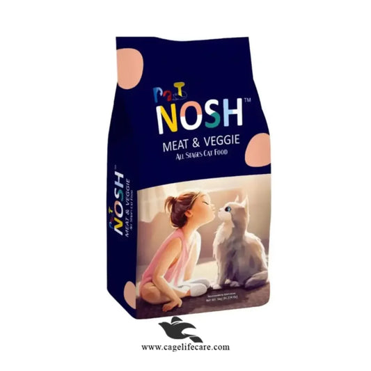 Pet Nosh All Stage Cat Food – Meat & Veggie Formula for Complete & Balanced Nutrition