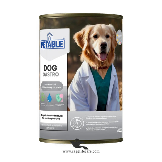 Petable Dog Gastro Gravy Tin – Chicken Flavor 400g Medicated Healthy Food