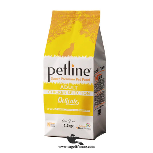 Petline Super Premium Adult Cat Food – Chicken Selection