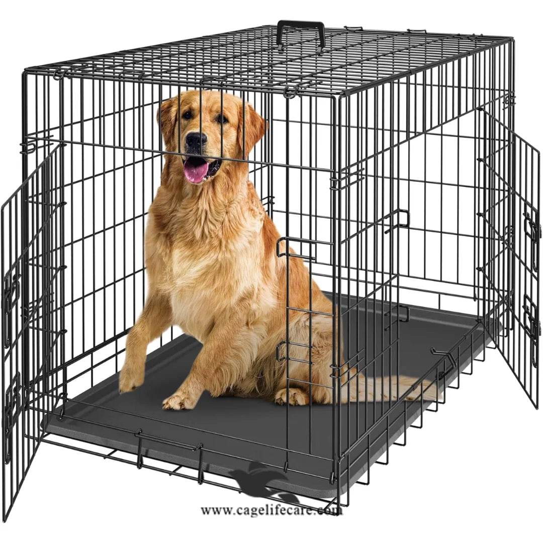 Pets Complete Foldable Cage with powder coating