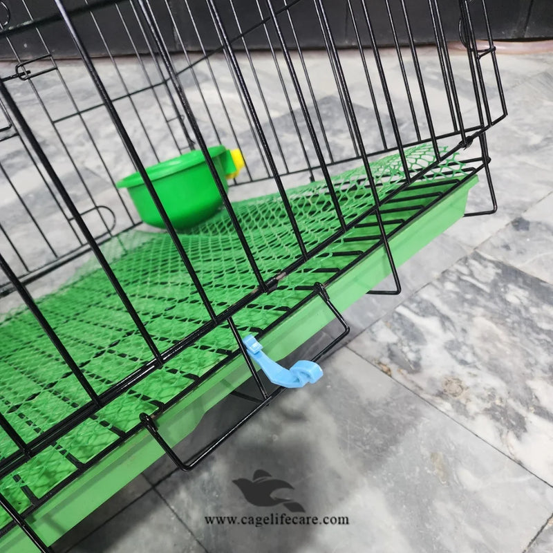 Pets Complete Foldable Cage – Iron Cage for Cats, Dogs, Rabbits & Small Animals