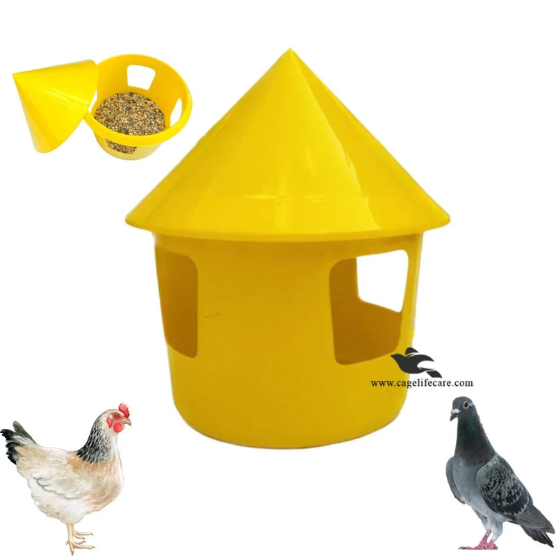 Pigeon Grit & Seed Box - 800ml Multi-Purpose Feeder