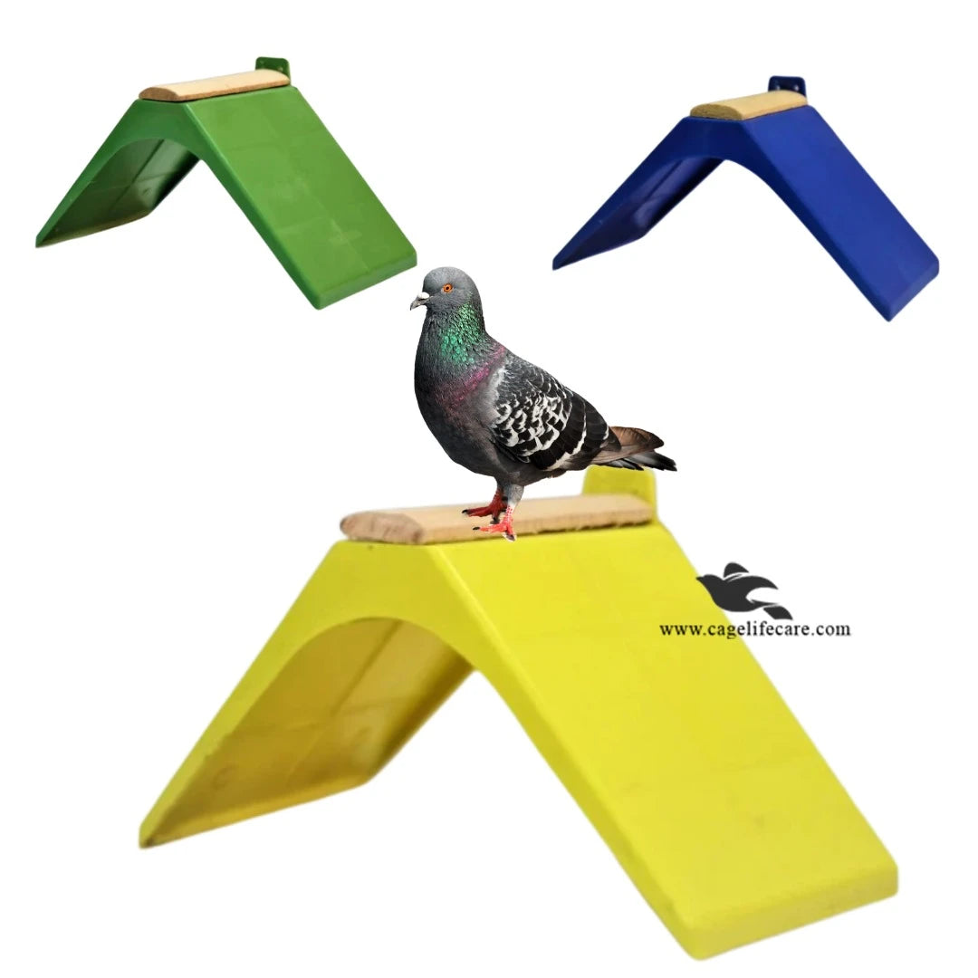 Pigeon Perch Stand - Durable V-Shaped Resting Spot