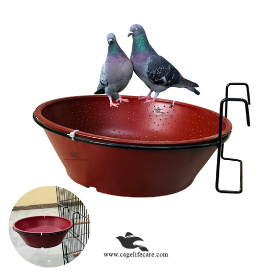 Pigeon Plastic Hanging Nest with Iron Hanger