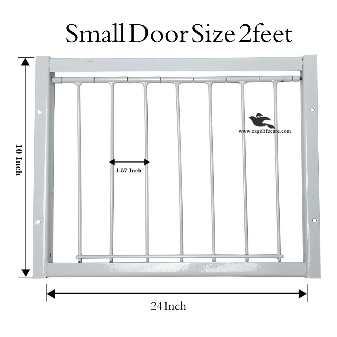 Pigeon Trap Loft Door with Steel Frame 2 Feets