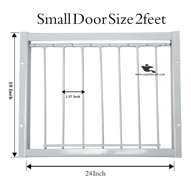 Pigeon Trap Loft Door with Steel Frame
