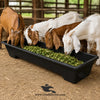 Plastic Feeding Bucket Curved Flat for Livestock Feed & Water | High Quality Imported