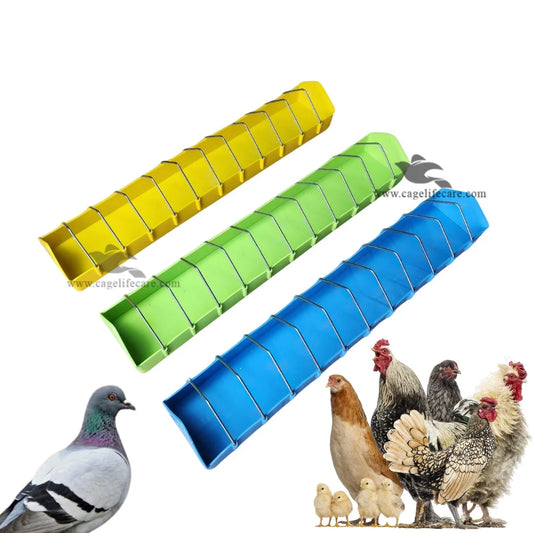 Plastic Grill Feeding Tray - for Pigeons and Poultry