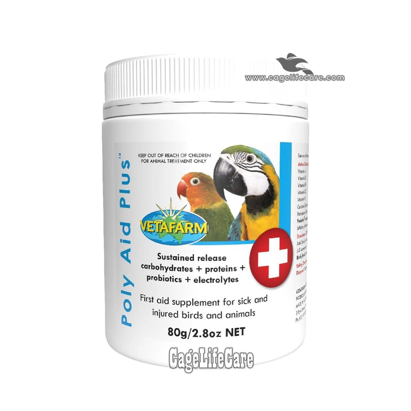 Poly Aid Plus – First Aid Supplement for Birds