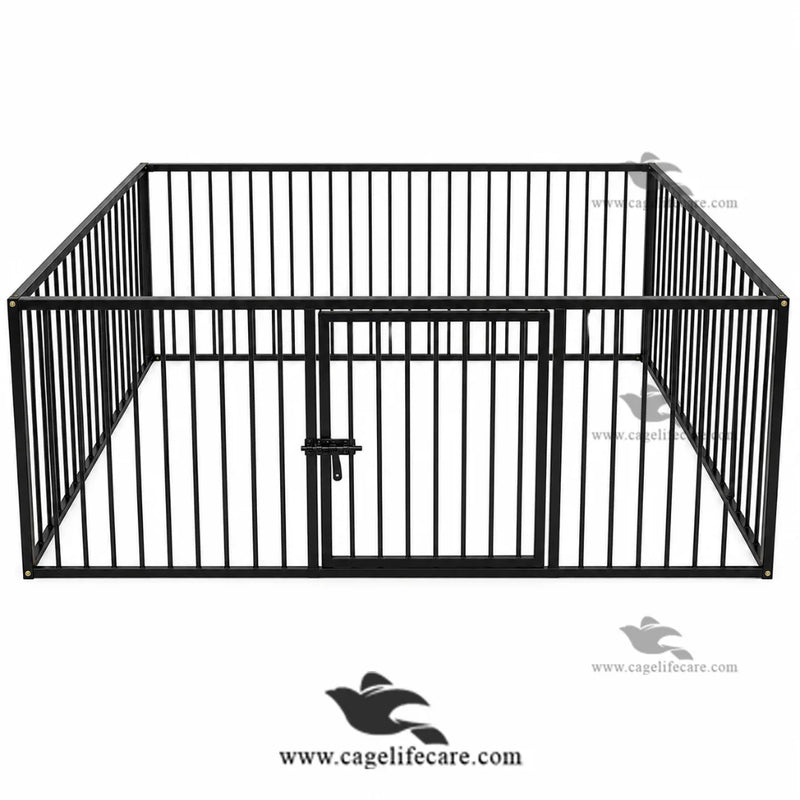 Portable Folding Goat Boundary — Heavy Duty Iron Pen for Goats, Sheep and Calves