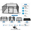 Portable Folding Goat Boundary — Heavy Duty Iron Pen for Goats, Sheep and Calves