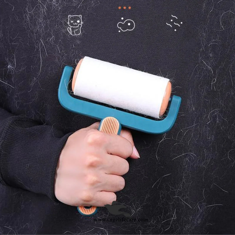 Premium Acrylic Lint Roller – Reusable Pet Hair & Dust Remover