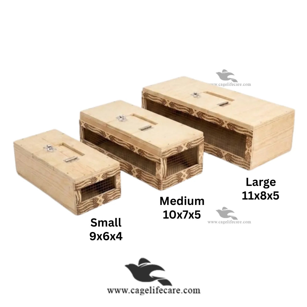 Premium Bird Transport Box Cage Life Care