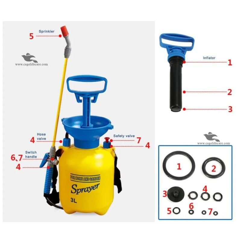 Pressure Spray Pump – Auto Water Sprayer - 5L and 8L