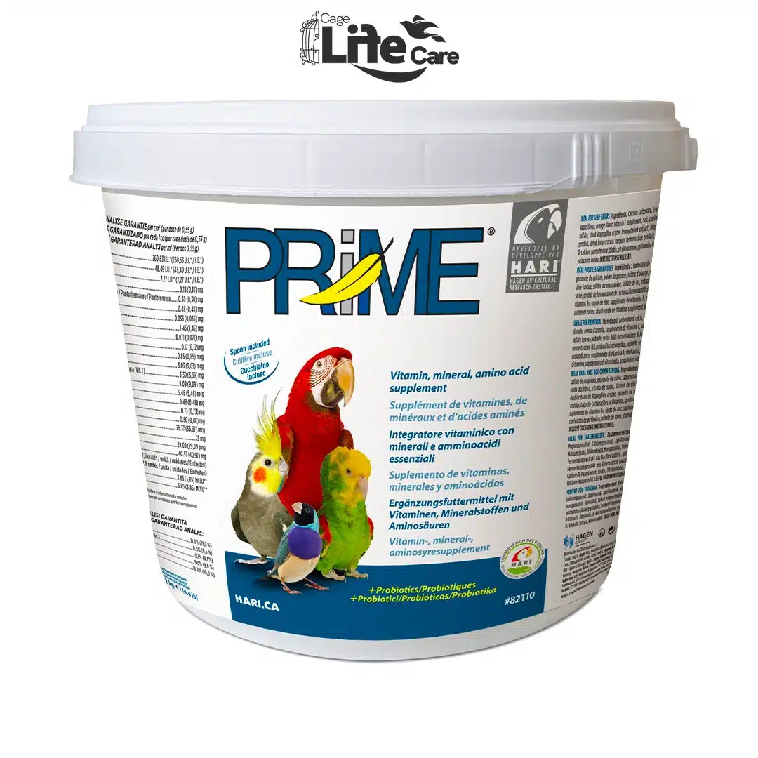Prime Vitamin – Full Spectrum Supplement for Birds