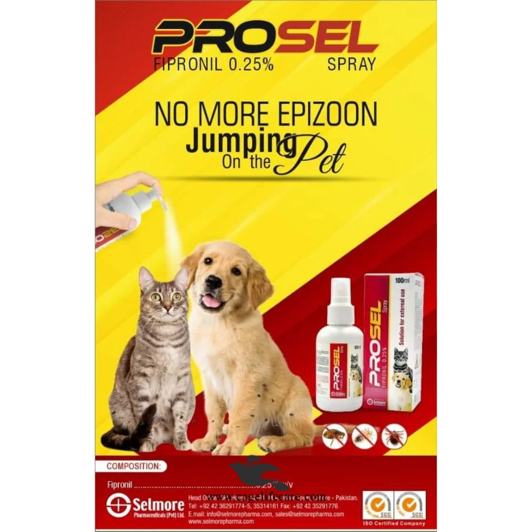 Prosel Spray pack 100ml, 250ml, 500ml