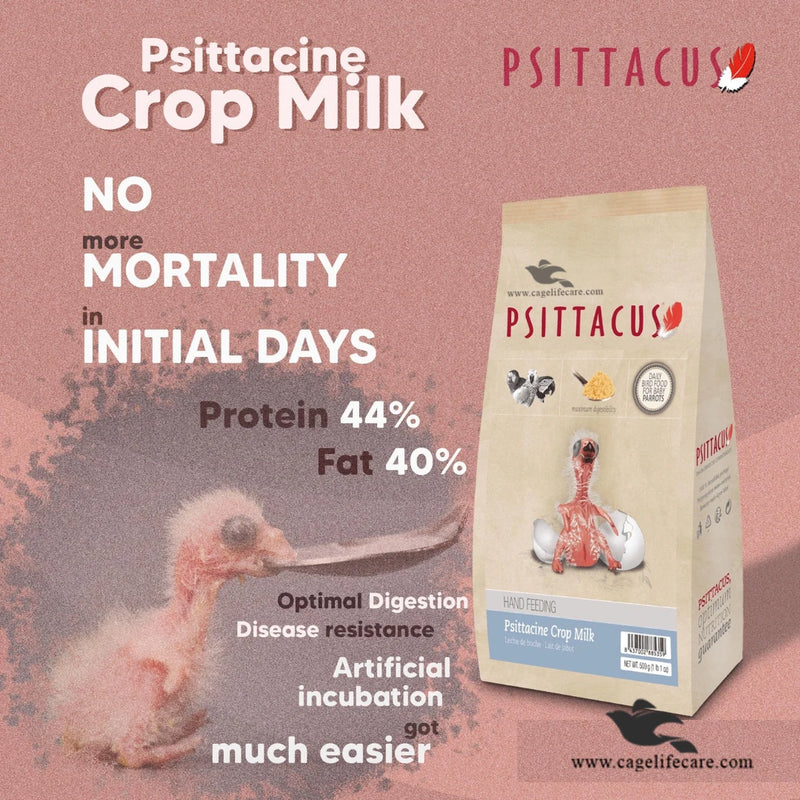 Psittacus Crop Milk – Hand Feeding Formula