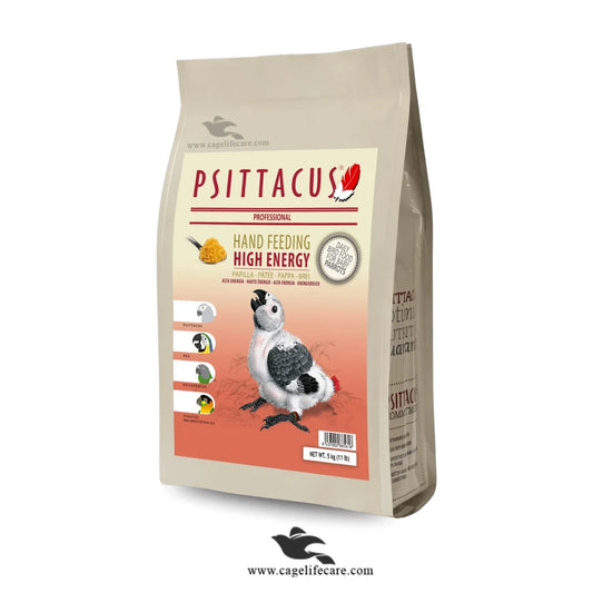 Psittacus High Energy – Hand Feeding Formula 5kg Pack and Loose Packings
