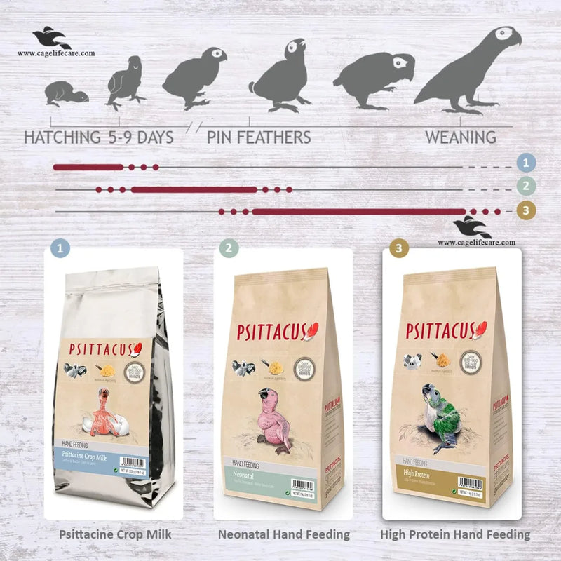 Psittacus High Protein – Hand Feeding Formula