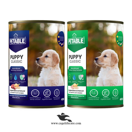 Puppy Classic Gravy Tin – Beef & Chicken Flavor 400g