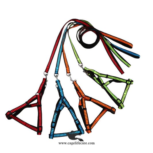 Puppy Reflector Harness with Leash Set – Adjustable (Imported)