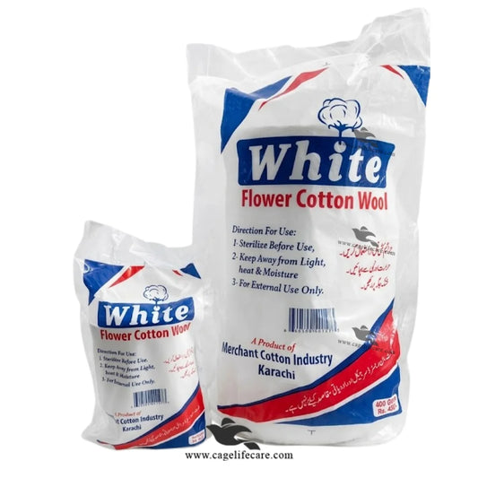 Veterinary cotton wool for pets, cattle, goats, sheep