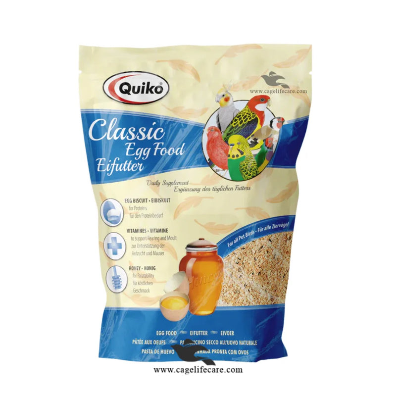 Quiko Classic Egg Food – Power & Rearing Food for Birds
