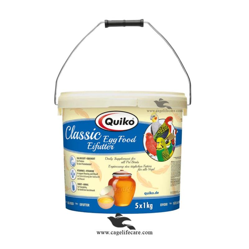 Quiko Classic Egg Food – Power & Rearing Food for Birds