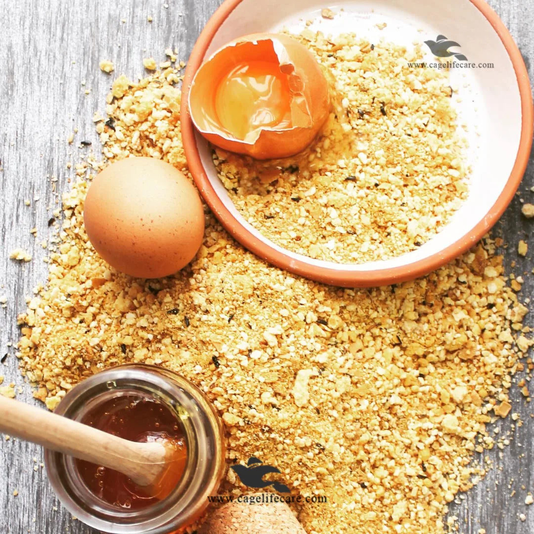 Quiko Special Honey Egg Food – Strength & Rearing Food for Canaries & Finches 