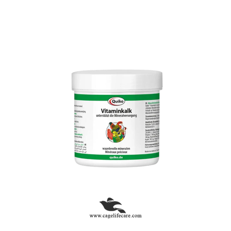 Quiko Vitamin Powder Mix with Grit – Nutritional Supplement for Birds