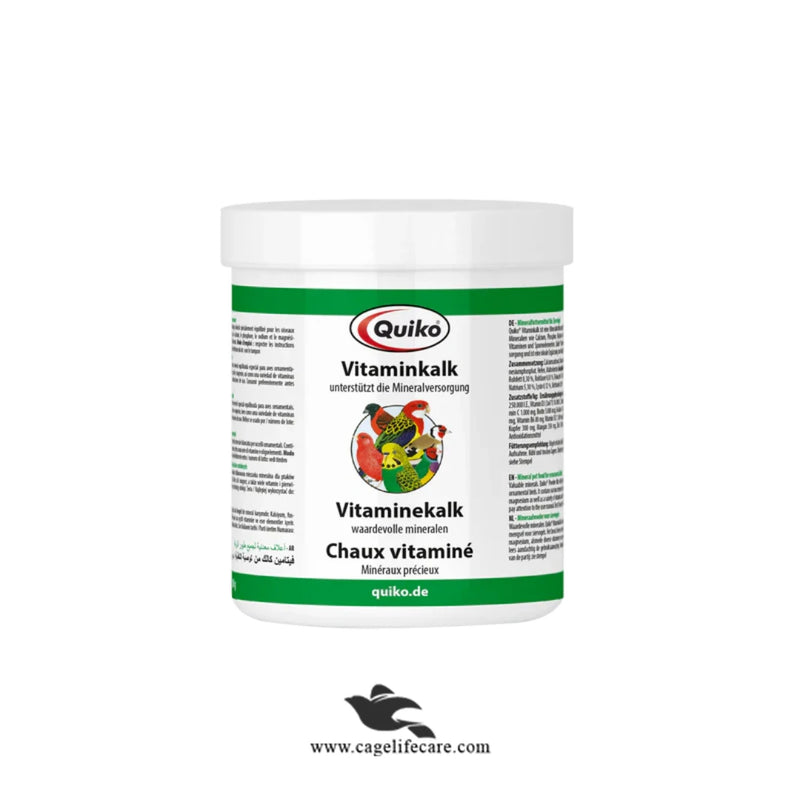 Quiko Vitamin Powder Mix with Grit – Nutritional Supplement for Birds