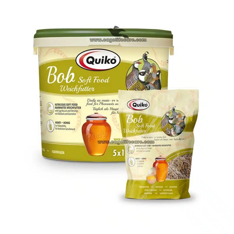Quiko Bob Soft Feed – For Quail, Pheasants & Ground Birds