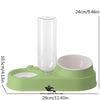 Rabbit Face 2-in-1 Automatic Pet Food & Water Bowl for Cats & Dogs